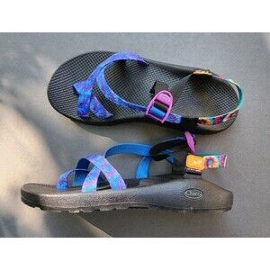 Chaco Mens Sandal Size 13 Tie Dye Sandals Shoes